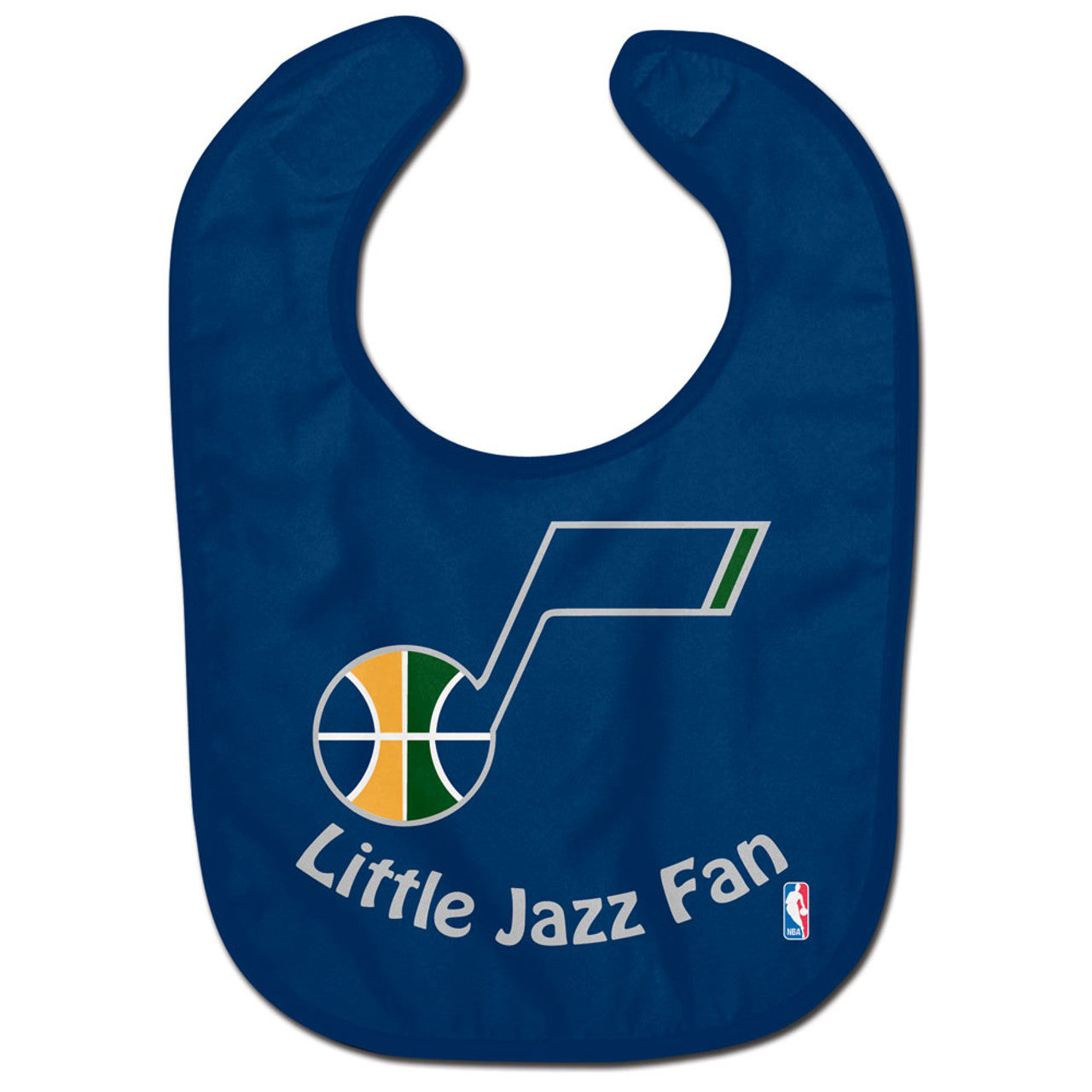 Utah Jazz Baby Bib All Pro Style - Special Order