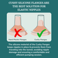 Silicone Breast Pump Flanges - Cushy