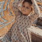The Printed Long Sleeve Dress - Iris