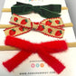 Strawberry Fields 3-Piece Hair Bow Variety Set
