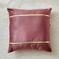 Home Centre Corsica Gleam Lace Appliqued Filled Cushion  40x40cm