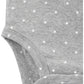 Simple Joys by Carters Unisex Babies Long-Sleeve Bodysuit, Pack of 5, Grey/White, 12 Months