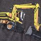 Family Feeling Construction Truck Baby Boys Long Sleeve Pajamas Sets Cotton Pyjamas Toddler Infant Kids 18-24 Months Grey