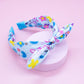 Frog Sac Rabbit Ear Headband For Girls, Knotted Toddler Bow Headbands For Kids, Cute Child Butterfly Knot Hair Bands For Toddler
