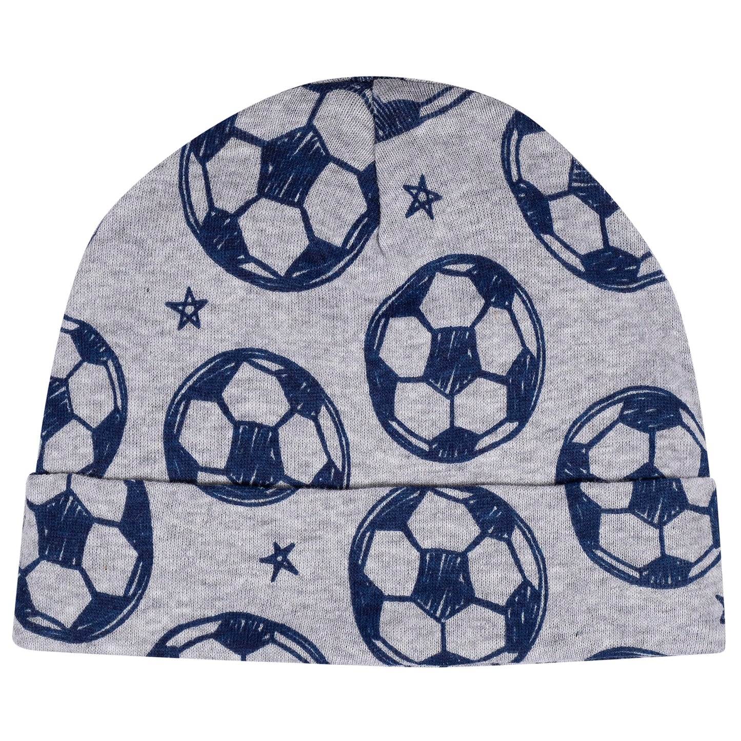 Gerber Baby Boys Cap and Mitten Sets Sports Blue Newborn