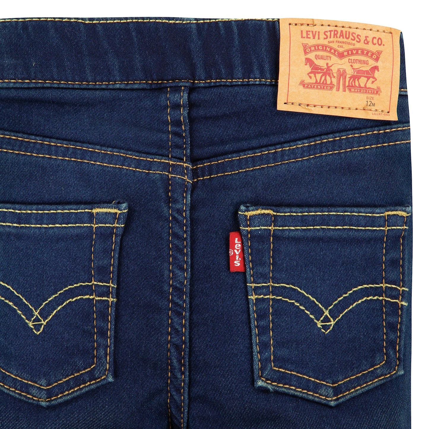 Levi'S Boys' Skinny Fit Pull On Jeans, Rocket, 9M