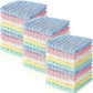 Chumia 30 Pcs Baby Muslin Washcloths Muslin Burp Cloths Muslin Baby Towel Natural Cotton Burp Cloths Baby Wipes Soft Newborn Bab