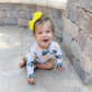 Uideazone Newborn Infant Bathing Suits Little Baby Girls Long Sleeve Sunsuit Upf Rash Guard Swimsuit Swimwear Beachwear 12-18 Mo