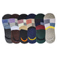 Queery Men Cotton No Show Invisible Loafer Socks Pack Of 6 D2