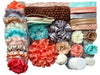 Bowtique Emilee Mini Headband Kit Makes 14 Headbands, Diy Baby Headband Kit - Sandy Beaches