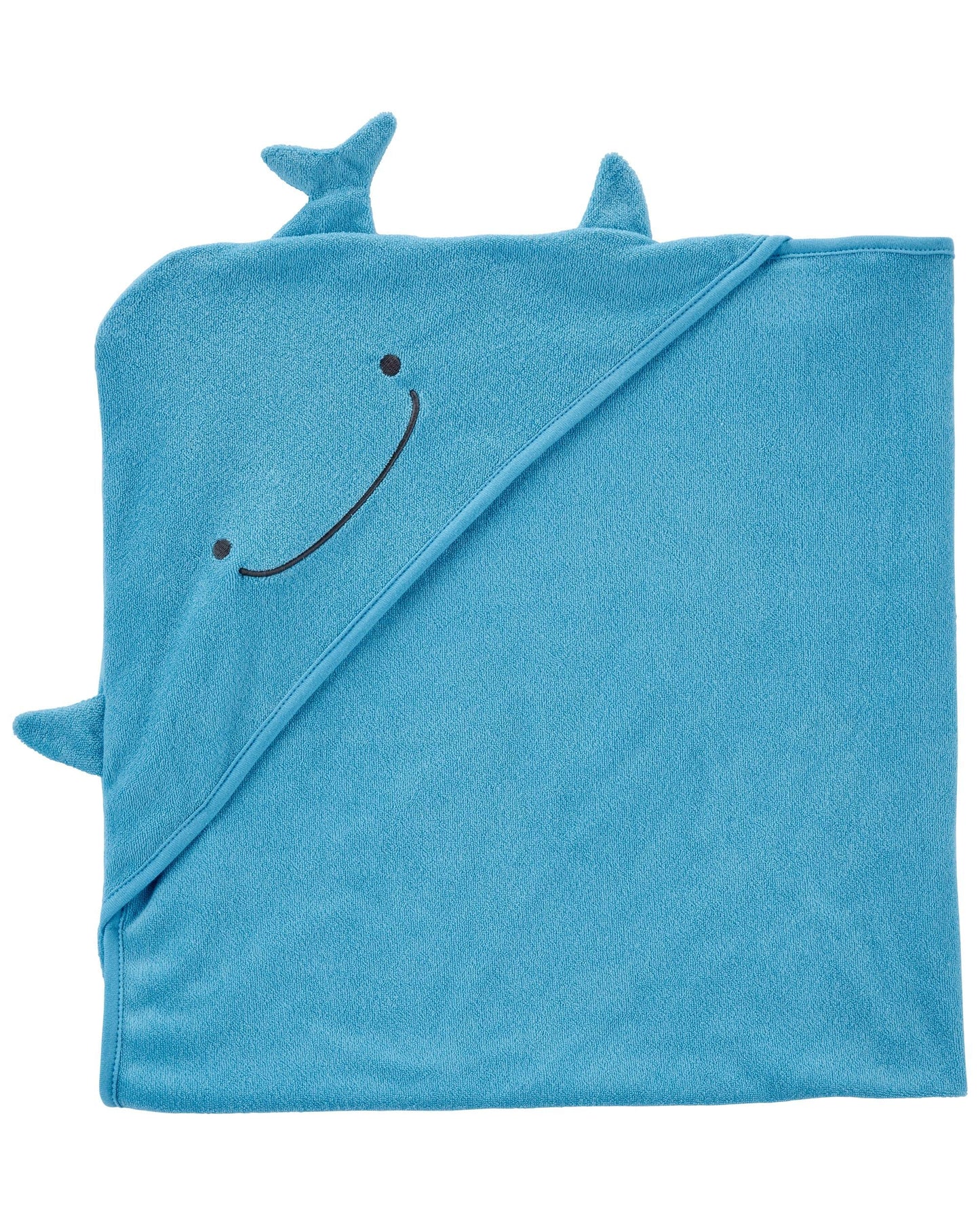 Carters Baby Hooded Towel (Light Blue)