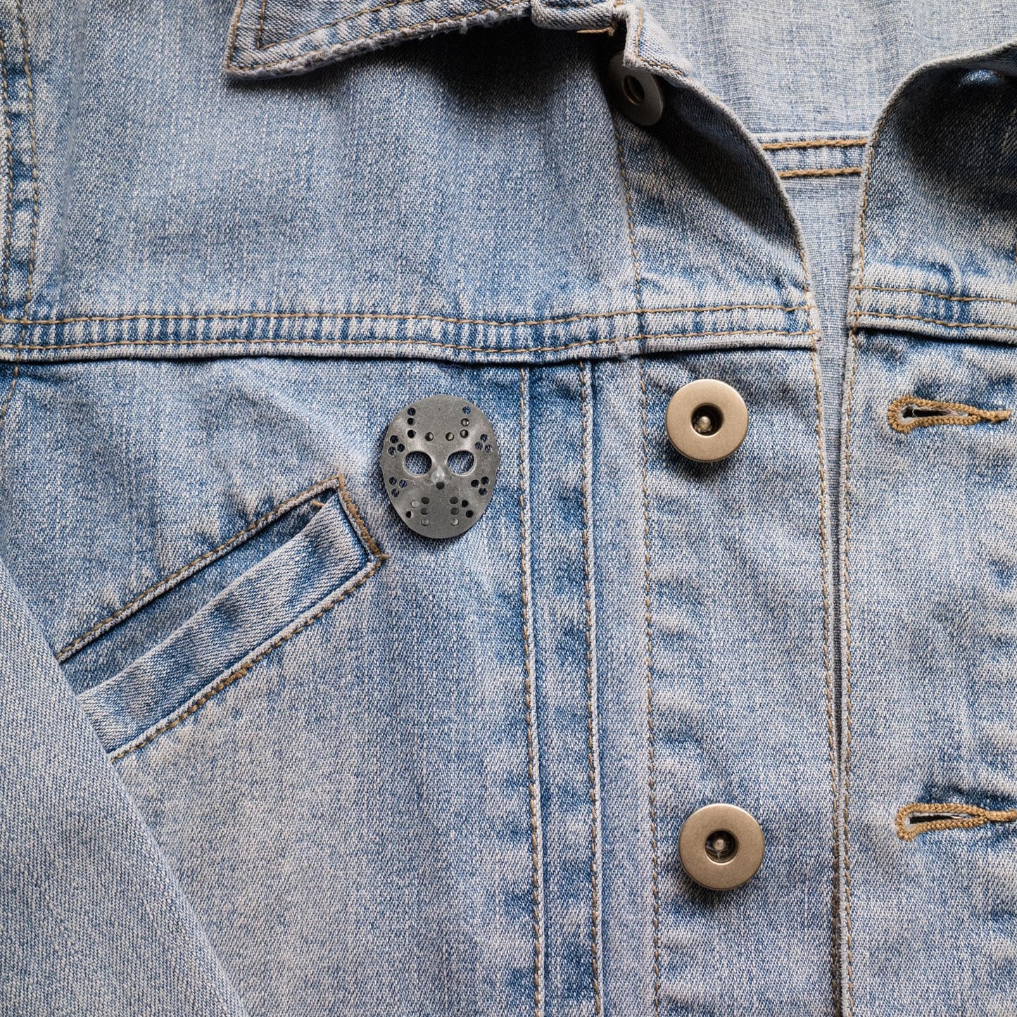 Friday The 13Th Jason Voorhees Hockey Mask Pin