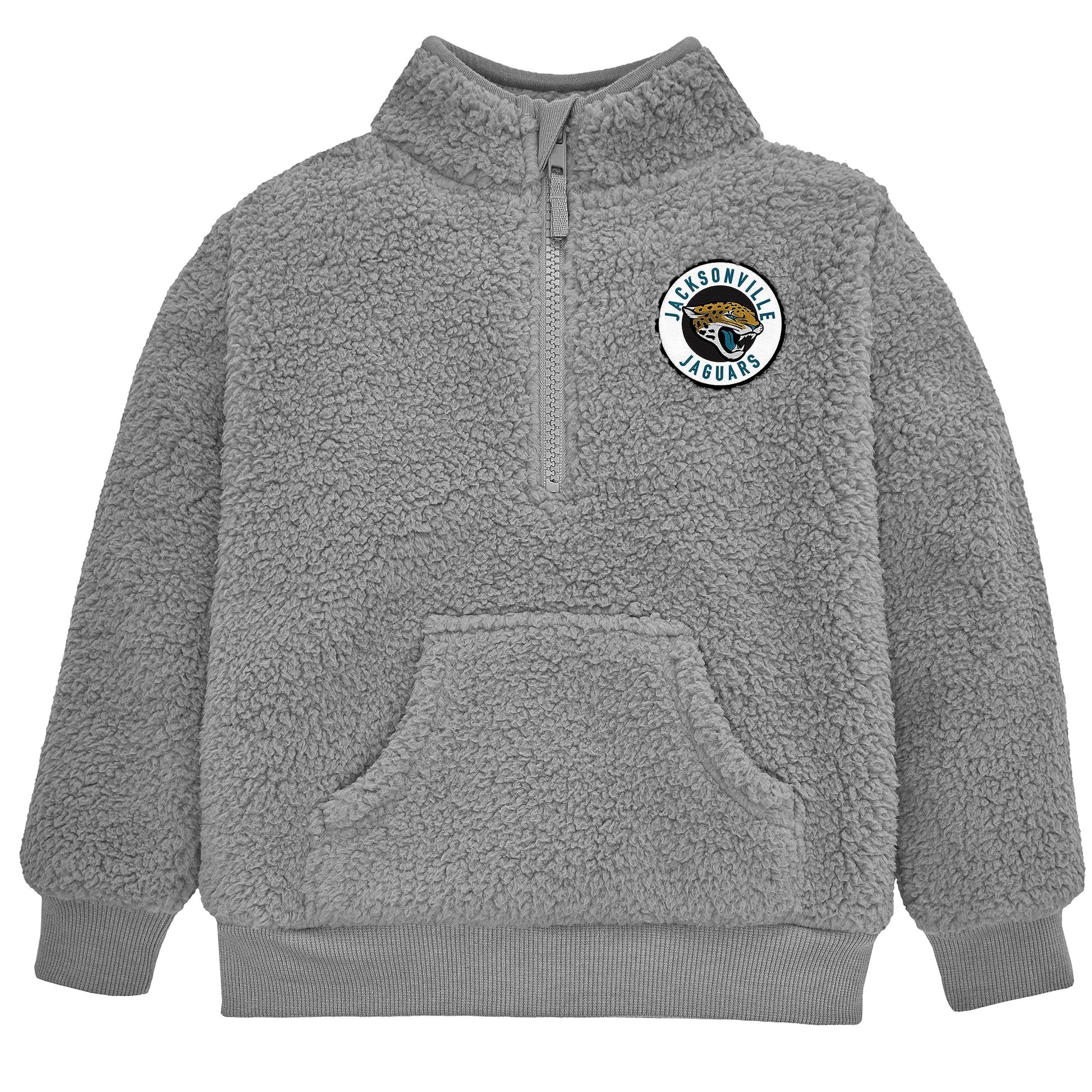 Gerber Unisex Baby Nfl Sherpa Mock Neck Pull Over Sweatshirt, Team Color, 18 Months