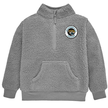 Gerber Unisex Baby Nfl Sherpa Mock Neck Pull Over Sweatshirt, Team Color, 18 Months