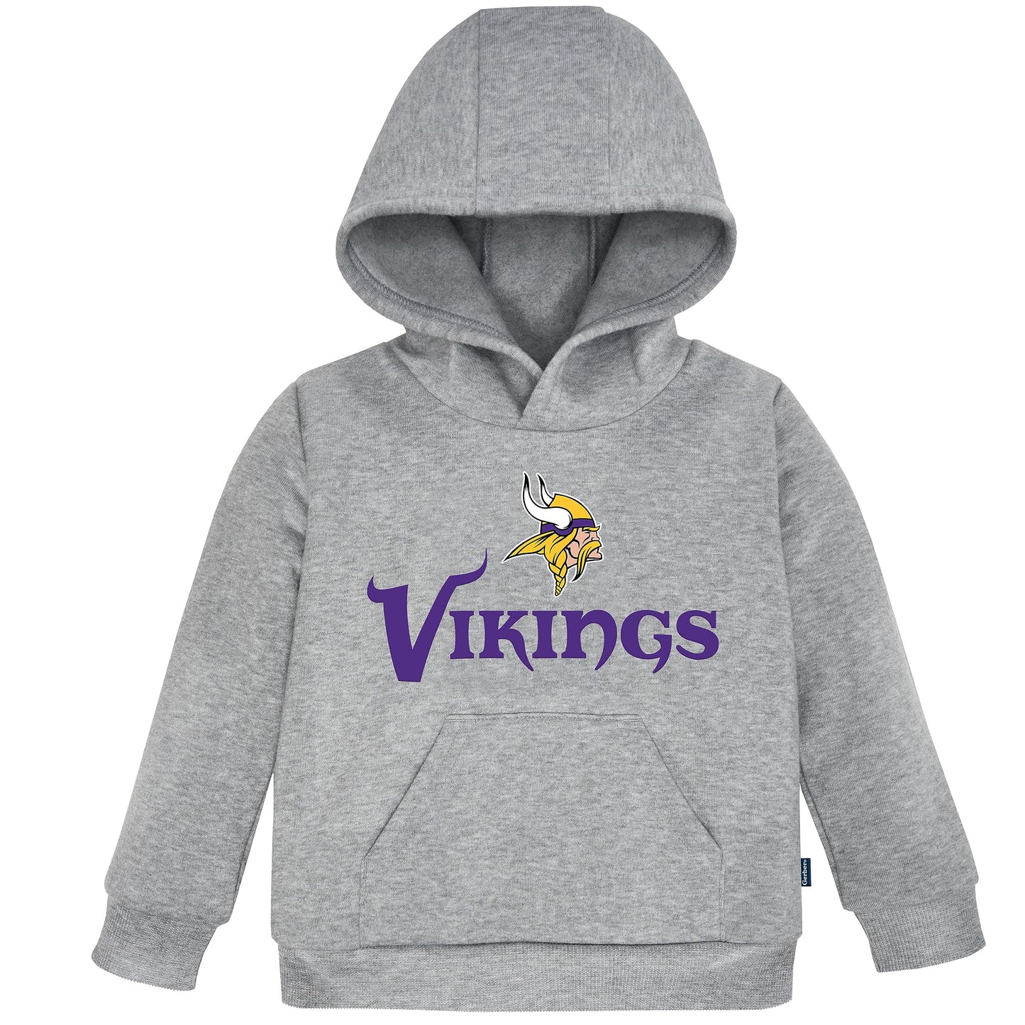 Gerber Unisex Baby Nfl Fleece Hoodie Sweatshirt, Team Color, 18 Months