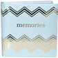 Malden International Designs Sentiments Memories With Memo Photo Opening Cover With Gold Foil Accents Brag Book, 2-Up, 160-4X6,