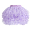 Baby Girls' Tutu Skirt Toddler 6 Layered Tulle Tutus 1-8T Light Purple