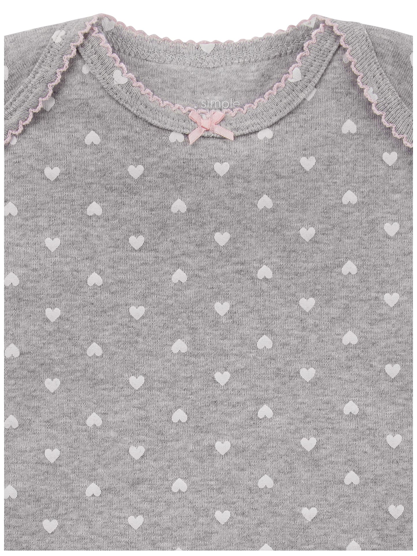 Simple Joys By Carter'S Baby Girls' 6-Pack Short-Sleeve Bodysuit, Multicolor/Dinosaur/Floral/Forest Animals/Fruit/Hearts, 12 Mon