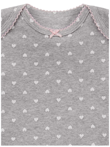 Simple Joys By Carter'S Baby Girls' 6-Pack Short-Sleeve Bodysuit, Multicolor/Dinosaur/Floral/Forest Animals/Fruit/Hearts, 12 Mon