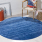 Safavieh Adirondack Collection 10 Round Light Blue  Dark Blue Adr113F Modern Ombre Non-Shedding Dining Room Entryway Foyer Livin