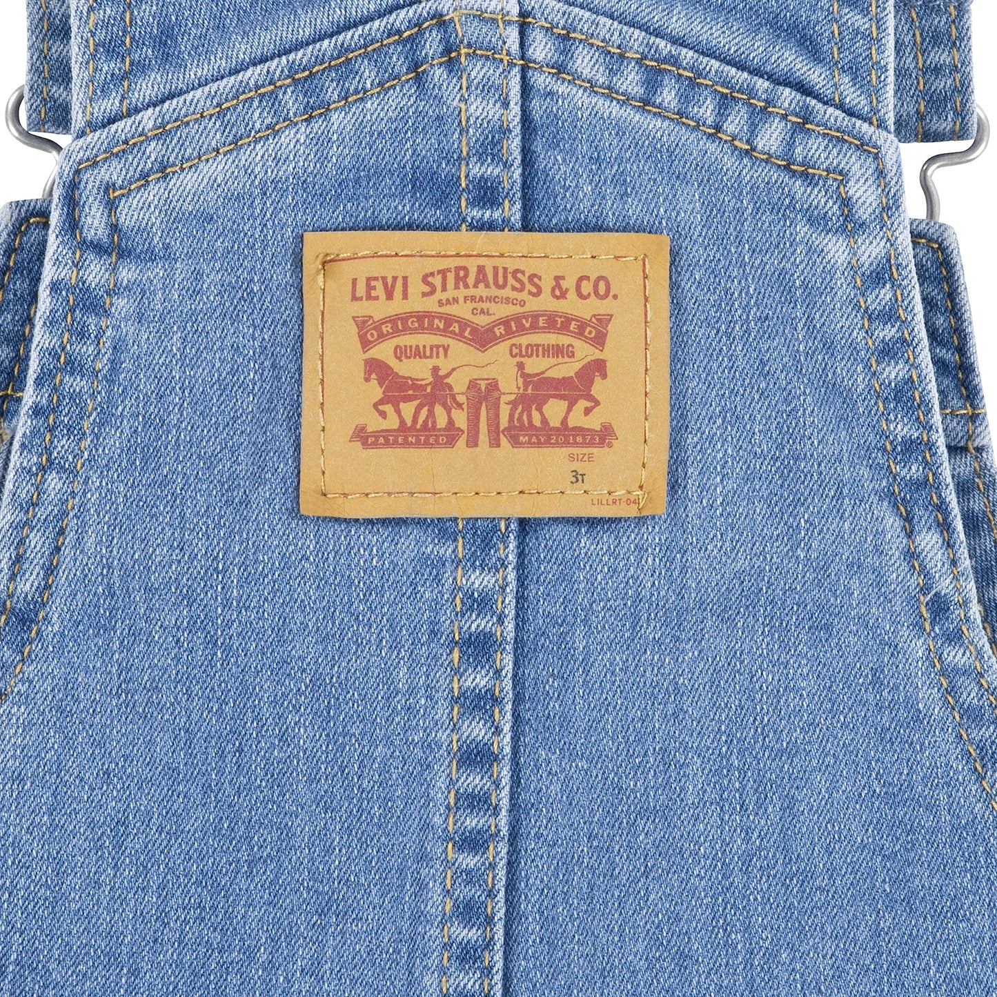 Levi'S Baby Boys' Denim Overall, Basil Sky, 3 Months