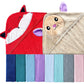 Sunny zzzZZ Baby Hooded Bath Towel and Washcloth Sets, Baby Essentials for Newborn Boy Girl, Baby Shower Towel Gifts for Infant 