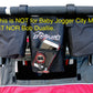 Double Stroller Stroller Organizer For Booyah Child, Large And Xl Pet Stroller. Fits Clevr, Aosom And Best Choice Double Baby St