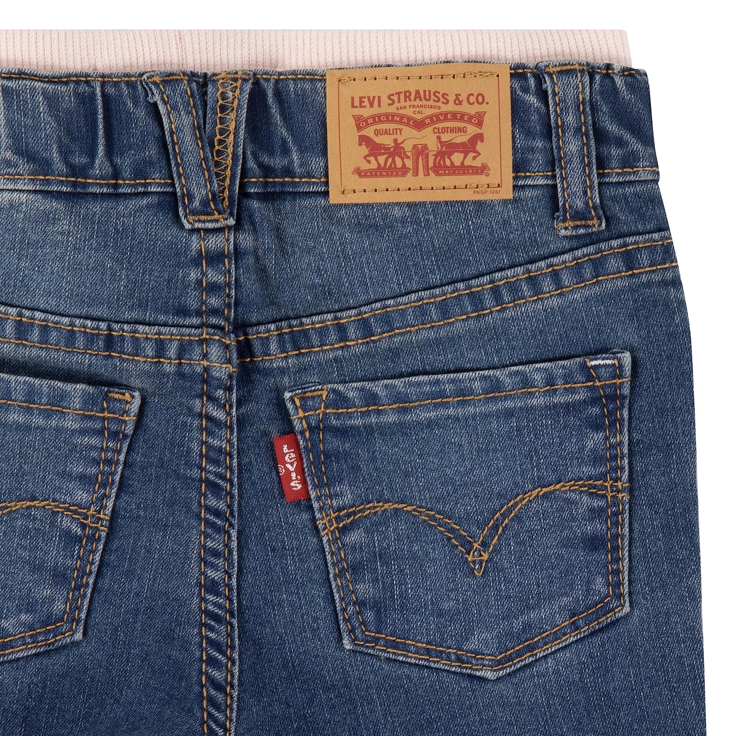 Levi'S Baby Girls' And Toddler Pull On Jeans, All The Feels/Skinny, 6 Months