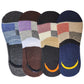 Cotson Men Cotton No Show Invisible Loafer Socks Pack Of 4 D2