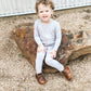 Kyte Baby Soft Bamboo Rayon Rompers, Zipper Closure, 0-24 Months (18-24 Months, Storm)