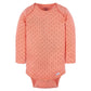 Gerber Baby Girl'S 6-Pack Long-Sleeve Onesies Bodysuits, Leaves