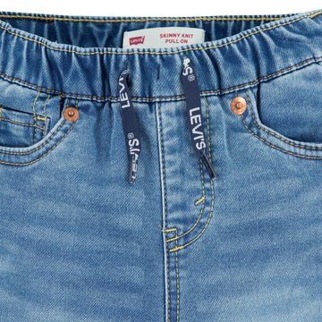 Levi'S Boys' Skinny Fit Pull On Jeans, Pyramids, 24M