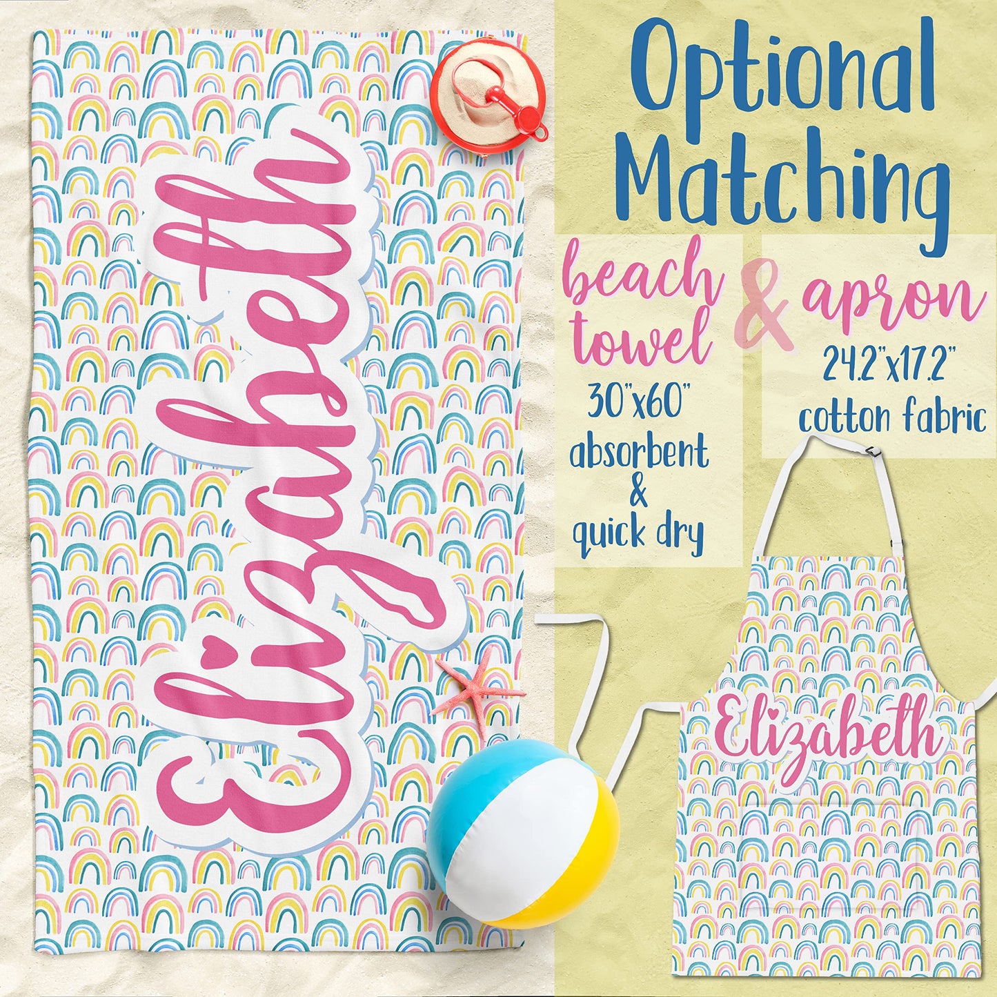Personalized Water Bottle For Kids - 14 Oz - 14 Design Options, Custom Water Bottle For Children - Unicorn Gifts For Girls, Teen