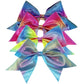 Frog Sac Big Hair Bows For Girls, Large Cheer Bow For Kids, Sparkly Cute Little Girl Mermaid Hair Accessories, 6 Inches Grosgrai