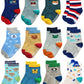 Rative Non Skid Anti Slip Cotton Crew Toddler Toddlers Socks For Kids Boy Boys 3 4 3T 4T 5T 2T-3T 3T-4T 4T-5T Year Years Old Wit