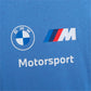 Puma Kids' Standard Bmw M Motorsport Essentials Logo Tee, Blue Skies Ss24, Medium