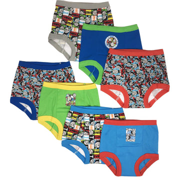 Mattel boys Thomas the Tank Engine Pants, Multipack Baby and Toddler Potty Training Underwear, Thomas 7pk, 2T US