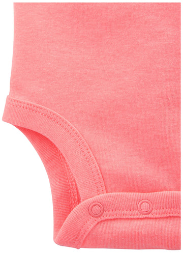 Simple Joys By Carter'S Womens 6-Pack Short-Sleeve Bodysuit (Infant) Pink/Mint Preemie (Infant) One Size