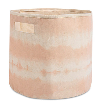 Crane Baby Cotton Canvas Storage Basket/Bag (Size: 33 x 33 cm, 0+ Months, Parker Collection)
