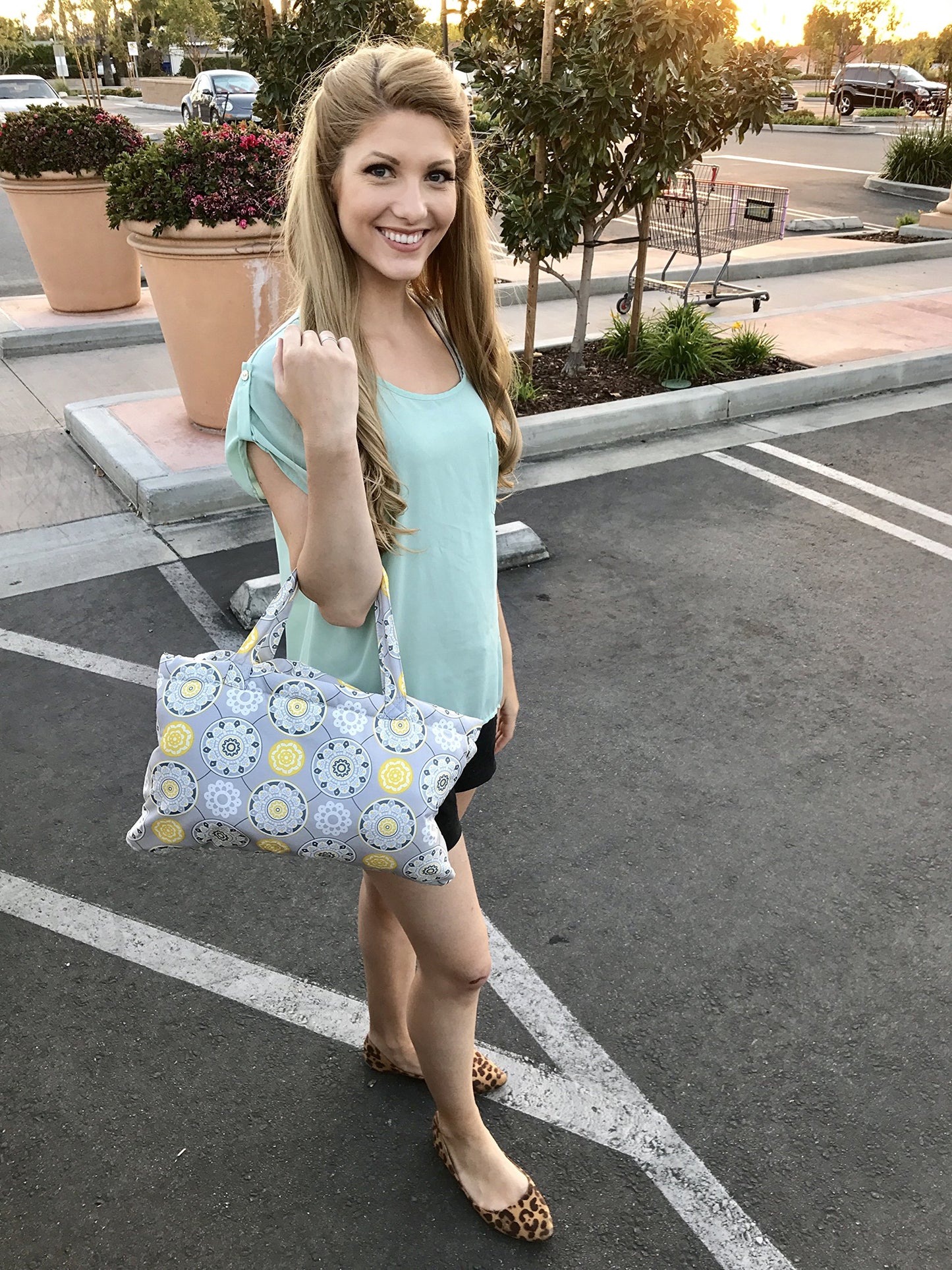 Twin Double Shopping Cart Cover For Baby Siblings With Carrying Case. Guaranteed To Fit Wholesale Warehouse Grocery Stores Like