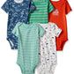 Carter'S Baby Boys Multi-Pack Bodysuits 126G333, Assorted, New Born