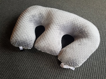 Twin Z Pillow The 6 Uses In 1 Twin Pillow ! Grey Plus Free Travel Bag!