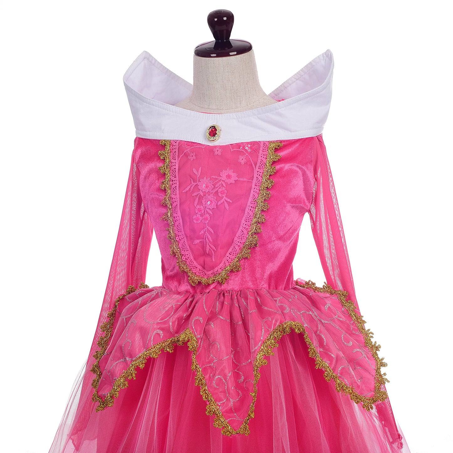 Dressy Daisy Girls Sleeping Princess Dress Up Costume Birthday Halloween Christmas Fancy Party Outfit Size 8-10 Hot Pink