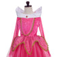 Dressy Daisy Girls Sleeping Princess Dress Up Costume Birthday Halloween Christmas Fancy Party Outfit Size 5-6 Hot Pink