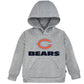 Gerber Unisex Baby Nfl Fleece Hoodie Sweatshirt, Team Color, 3T