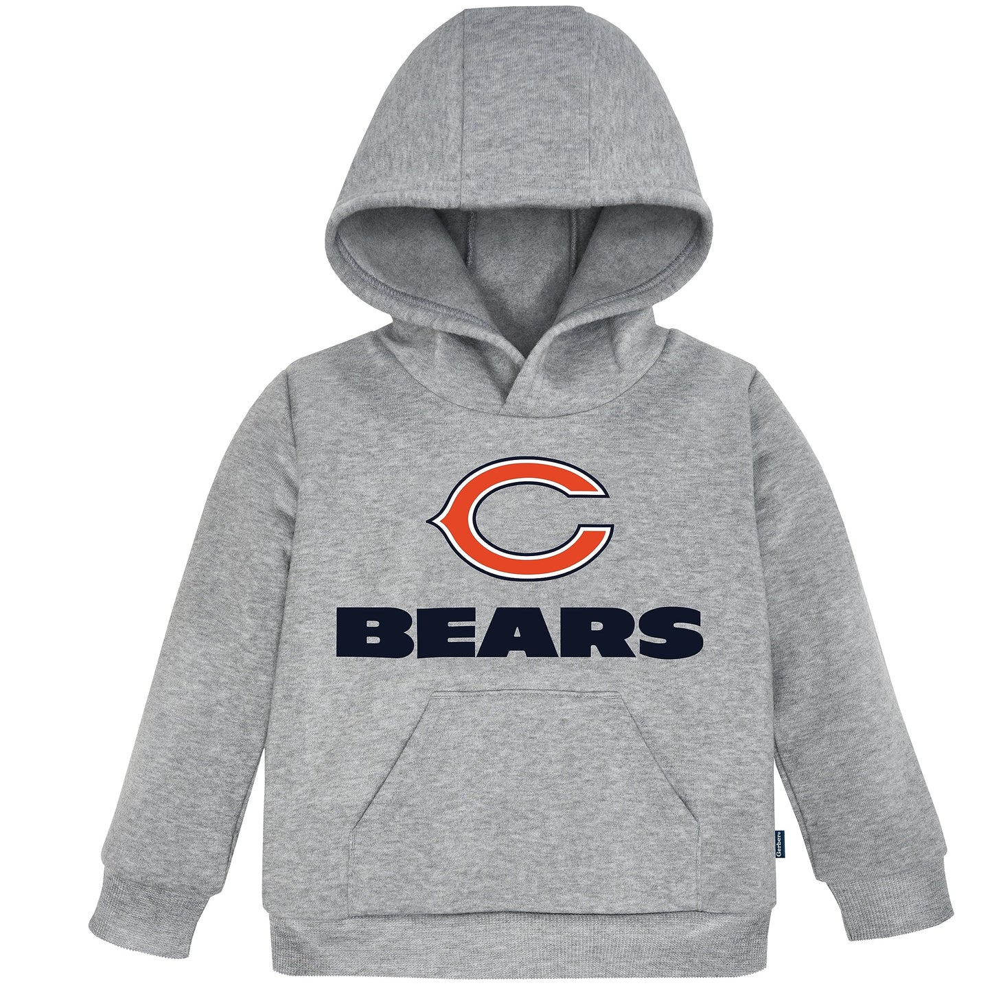 Gerber Unisex Baby Nfl Fleece Hoodie Sweatshirt, Team Color, 3T