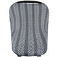 Baby Car Seat Cover Canopy And Nursing Cover Multi-Use Stretchy 5 In 1 Gift  'Canyon ' By Copper Pearl