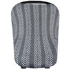 Baby Car Seat Cover Canopy And Nursing Cover Multi-Use Stretchy 5 In 1 Gift  'Canyon ' By Copper Pearl