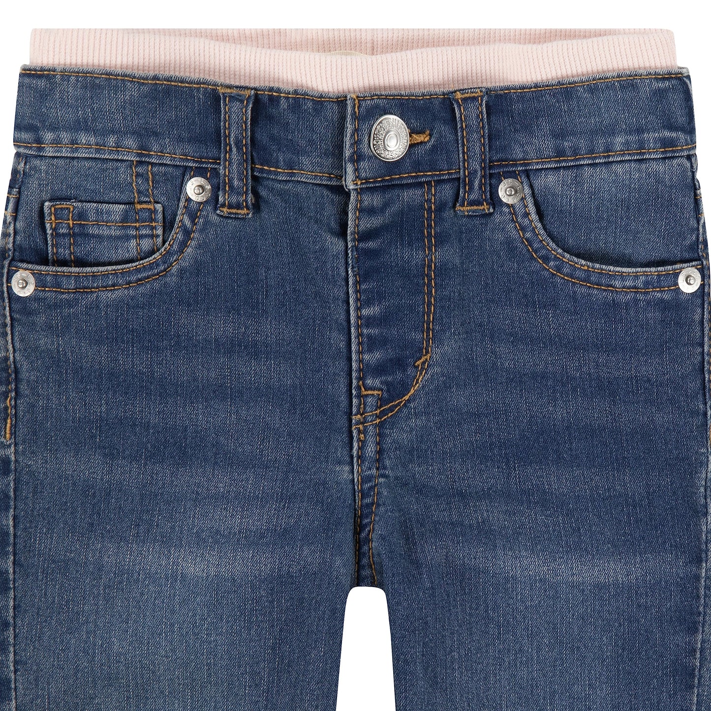 Levi'S Baby Girls' And Toddler Pull On Jeans, All The Feels/Skinny, 6 Months