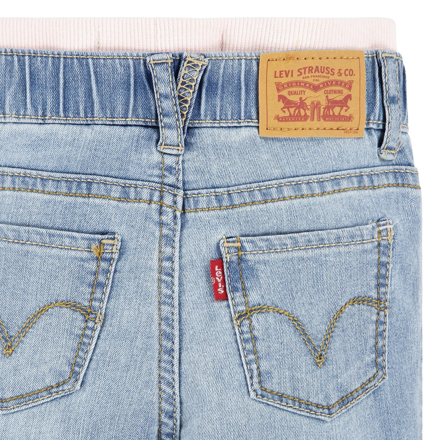 Levi'S Baby Girls' And Toddler Pull On Jeans, Palisades/Skinny, 4T